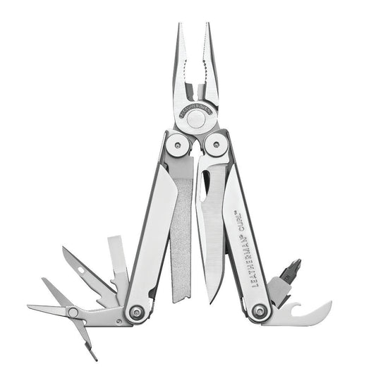 Leatherman Micra Multi-Tool, Knife, Scissors, Key Ring! With Rare Leather  Sheath - Lero