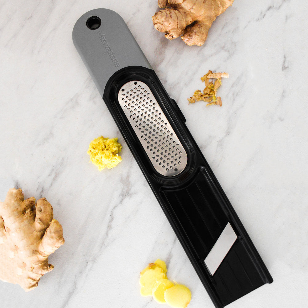 Microplane 3-in-1 Ginger Tool & Zester Set on Food52