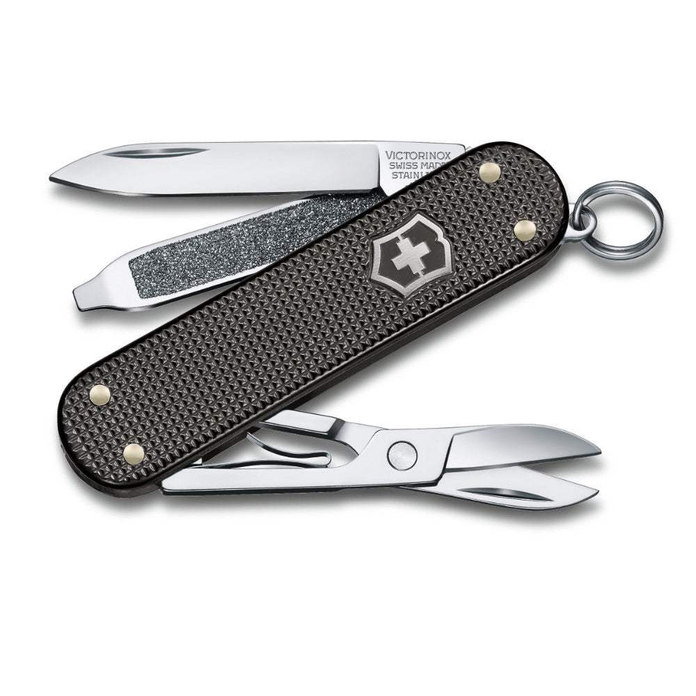 Thunder Gray Classic SD Alox 2022 Limited Edition Swiss Army Knife at Swiss Knife Shop