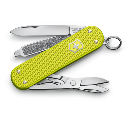  Victorinox Swiss Army Classic Pocket Knife (Silver Alox) :  Everything Else