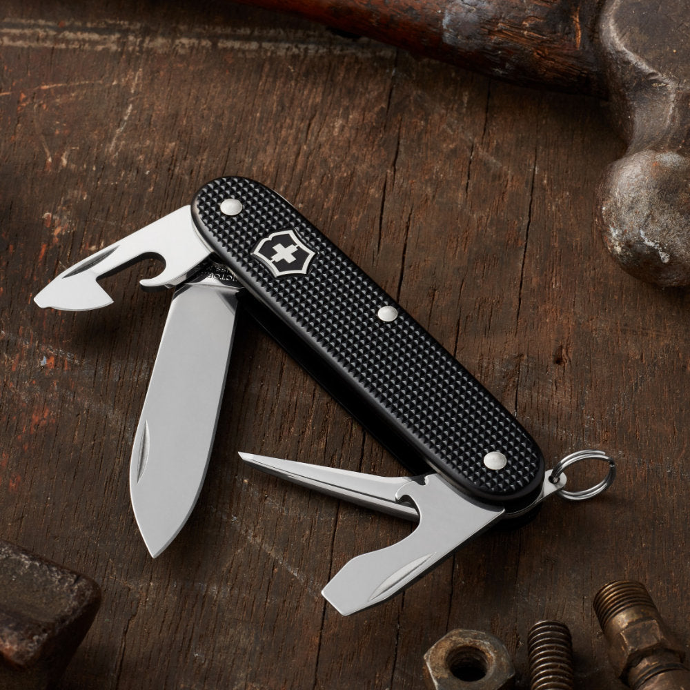 Victorinox Pioneer Black Alox Swiss Army Knife at Swiss Knife Shop