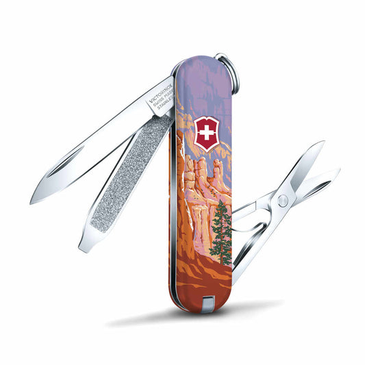 Victorinox Swiss Army Brilliant Classic SD Multi-Tool, Damast, 2.3 Closed  - KnifeCenter - 0.6221.34