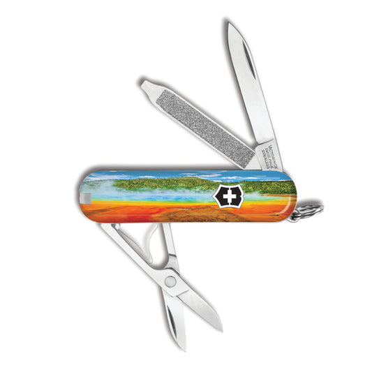 VICTORINOX SWISS ARMY KNIFE ALOX STAINLESS STEEL CLASSIC SD SMALL MINI  METAL NEW