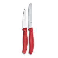 Victorinox SwissClassic 6.7131.4G 4-piece kitchen knife set, red