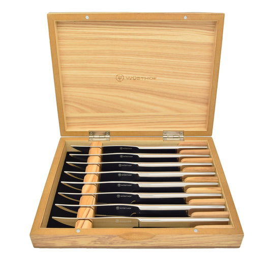 Wusthof Plum 4 Piece 4.5 Steak Knife Set - KnifeCenter - 1069560402 -  Discontinued