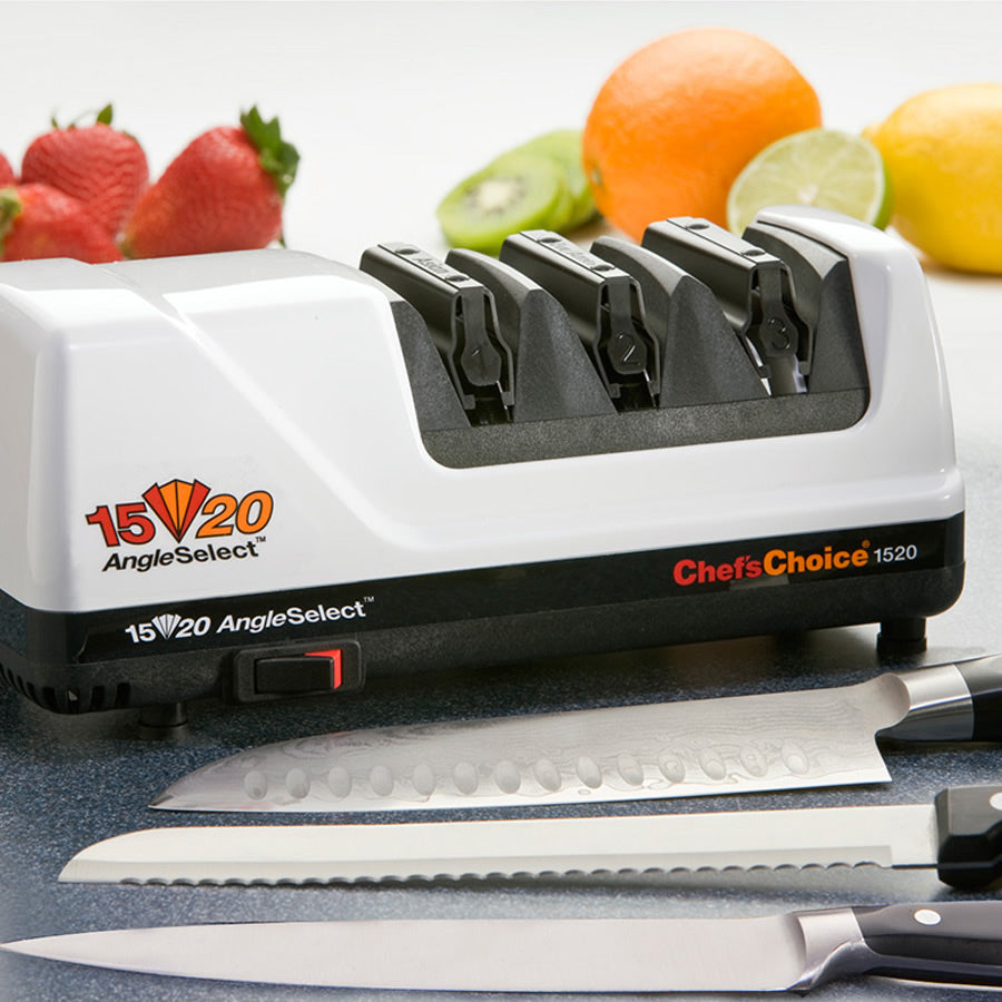 How to use the 1520 Electric Knife Sharpener by Chefs Choice 