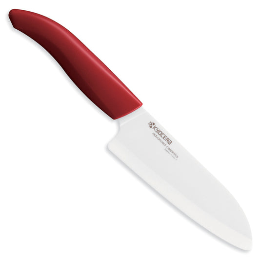 Kyocera's Revolution 4-Piece Ceramic Knife Set: Chef Knife For Your Cooking  Needs, Includes 6Chef's Santoku, 5.5 Santoku, 4.5 Utility & 3 Paring