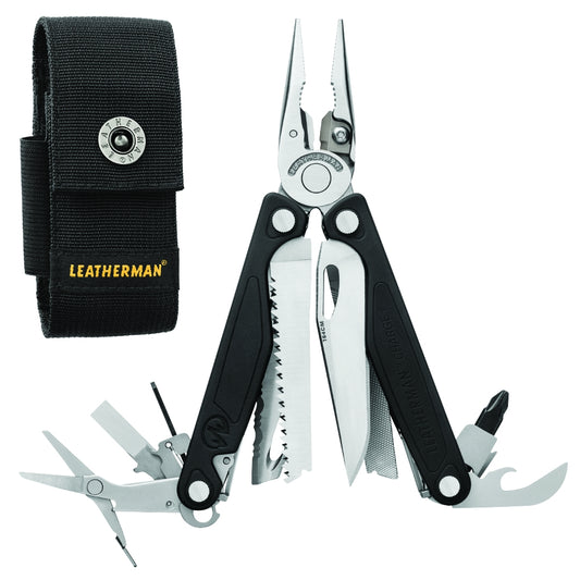 Leatherman Charge Plus TTi 19-in-1 Multi-tool Black Nylon Sheath Swiss Knife Shop