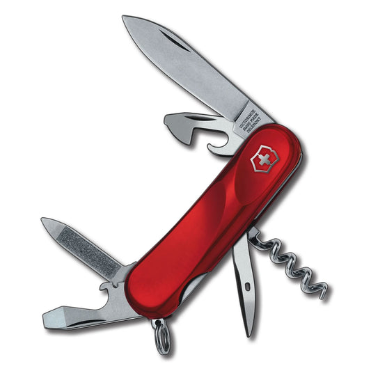 Victorinox Evolution 14 Swiss Army Knife – Red – Suncoast Golf Center &  Academy