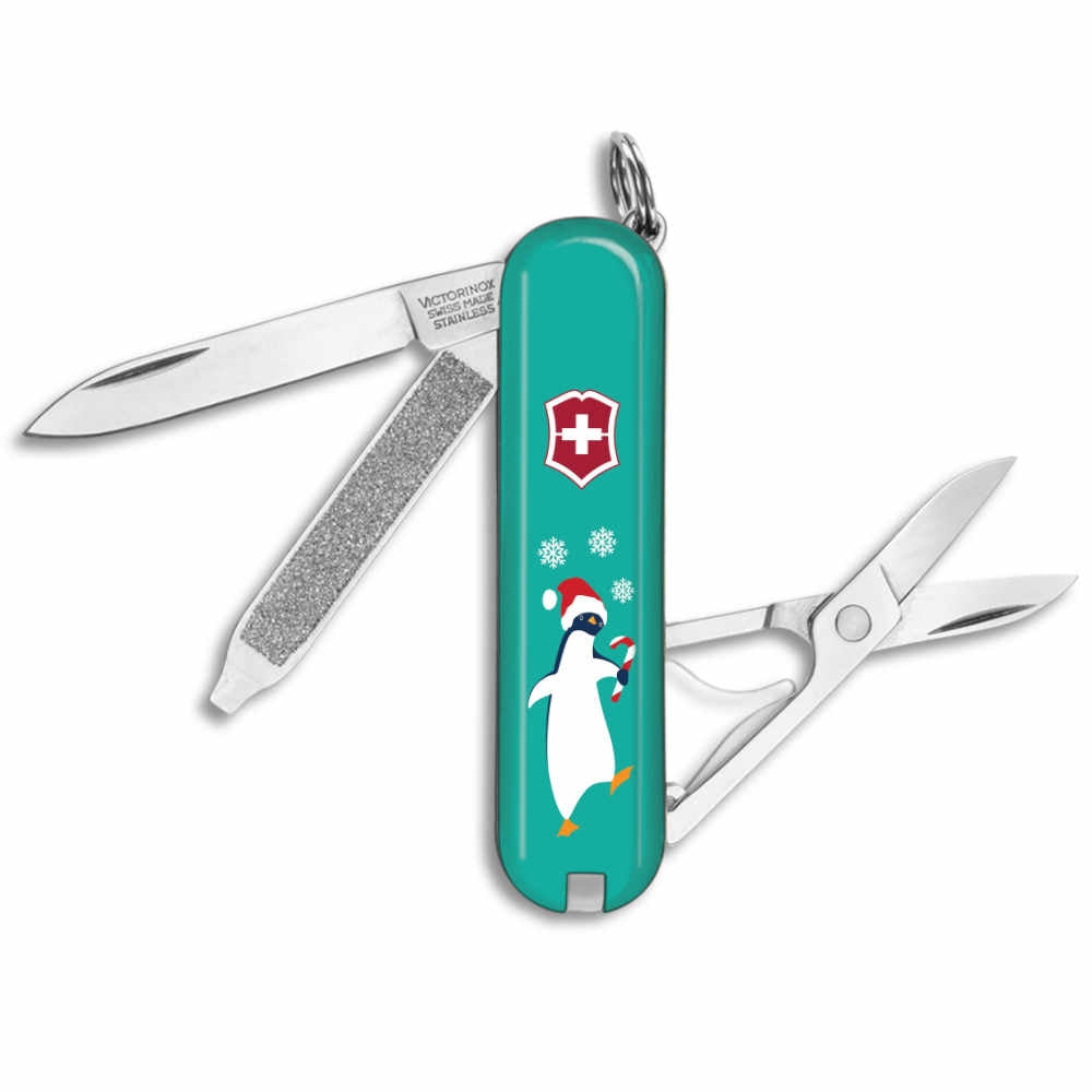 Holiday Penguins Classic SD Exclusive Swiss Army Knife