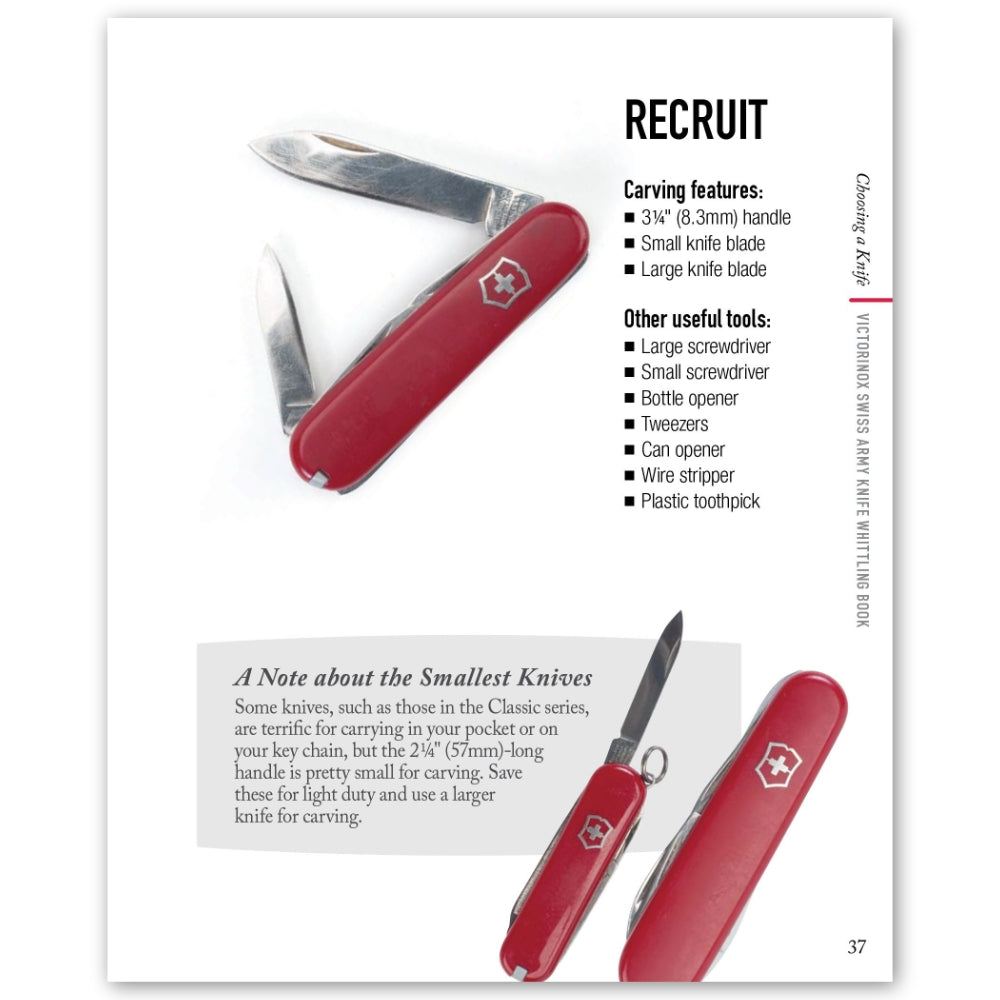 Victorinox Swiss Army Knife Whittling Book, Gift Edition: Fun, Easy-To-Make Projects with Your Swiss Army Knife [Book]