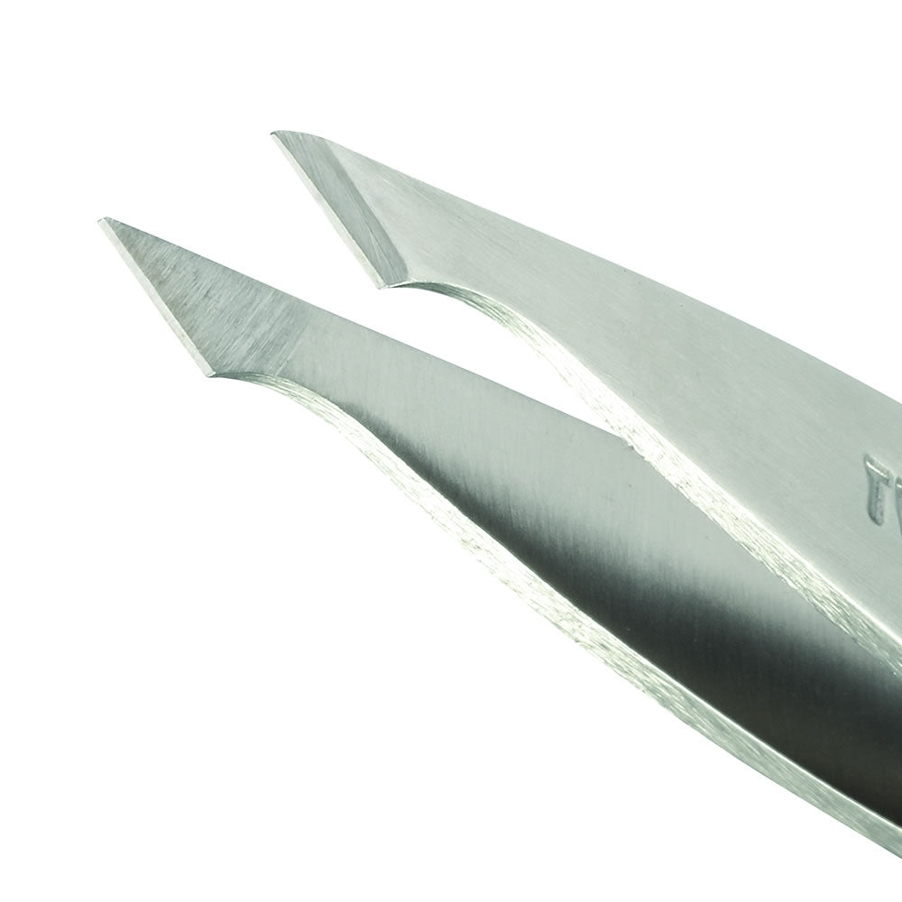 Tweezerman Pointed Shop Tweezers Slant Knife Swiss at