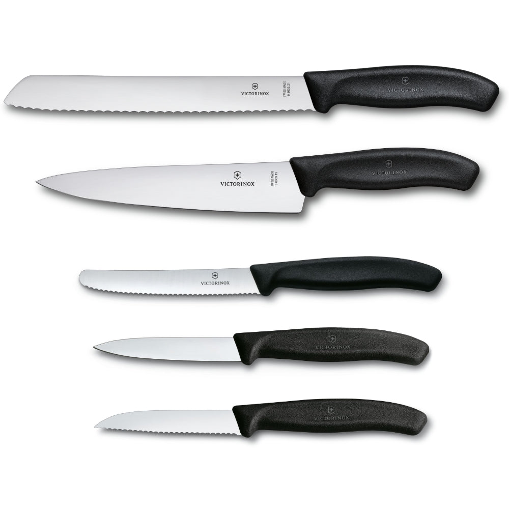 Swiss Classic 5 Piece Kitchen Knife Set By Victorinox At Swiss Knife Shop