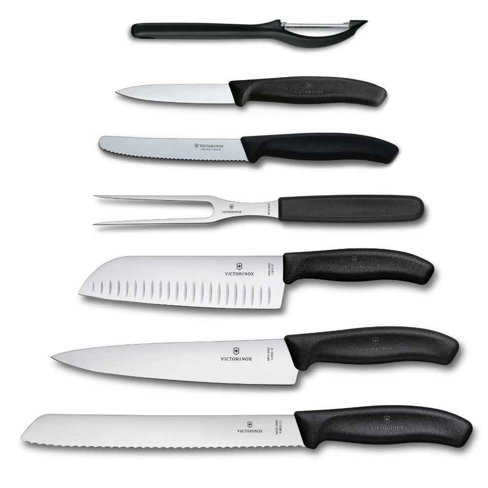 heel veel Losjes Kaliber Swiss Classic 7-Piece Kitchen Knife Set by Victorinox at Swiss Knife Shop