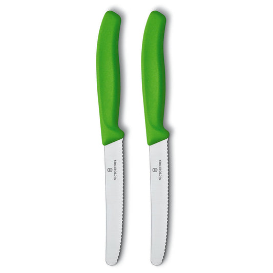 Swiss Classic 4.3 Foldable Serrated Paring Knife by Victorinox at Swiss  Knife Shop