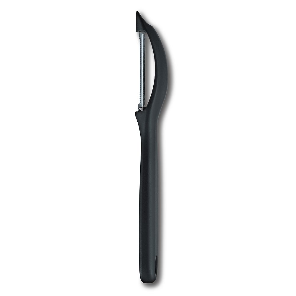 Victorinox RAPID Serrated Edge Peeler, Black - KnifeCenter - 6.0933.3