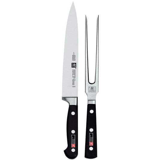 ZWILLING J.A. Henckels Four Star 2-pc Carving Knife & Fork Set