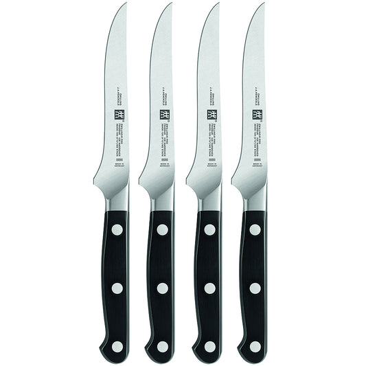 New Zwilling Stainless Steel Porterhouse 8-Piece Steak Knife Set Retails At  $160