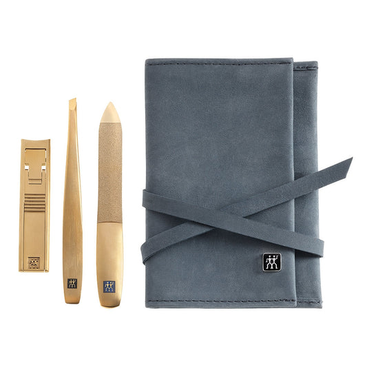 Zwilling Pour Homme Three Piece Face and Nail Grooming Kit Model No. 4080-ZW