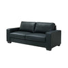 Global Furniture USA Loveseat Black PVC