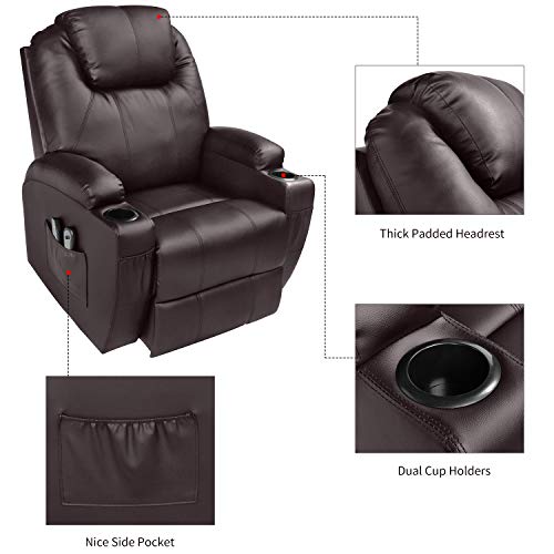 magic union power lift massage recliner