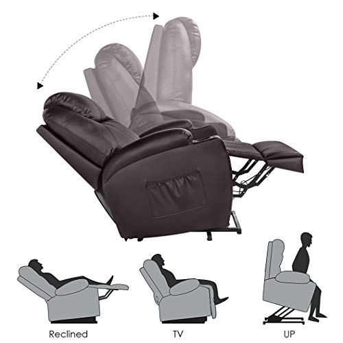 magic union power lift massage recliner