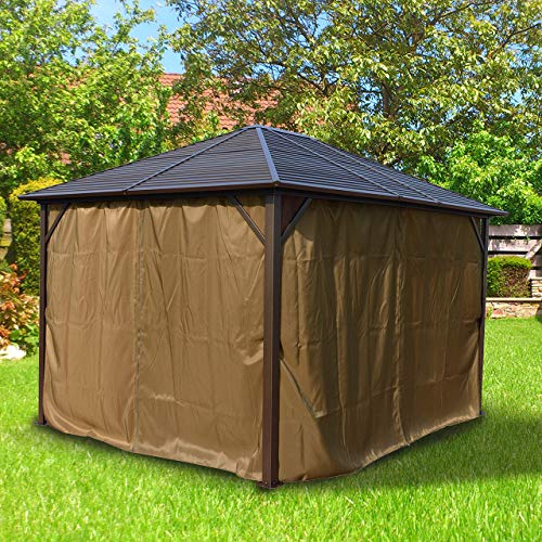 gazebo screen curtain