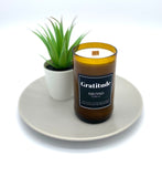 GRATITUDE Candle - Sober Gifts