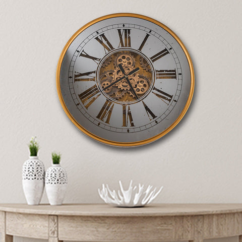 Big Ben, Clock Face, Intricate Vintage Timepiece Watch Wall Clock