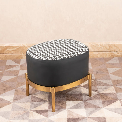 The Scottish Plaid Ottoman