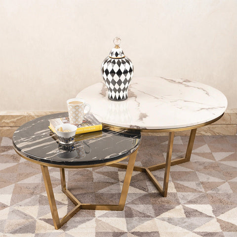 The Spider Table Set of 2 Nesting Coffee Table