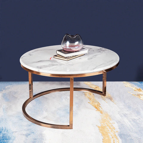 The Umami Coffee Table - Rose Gold