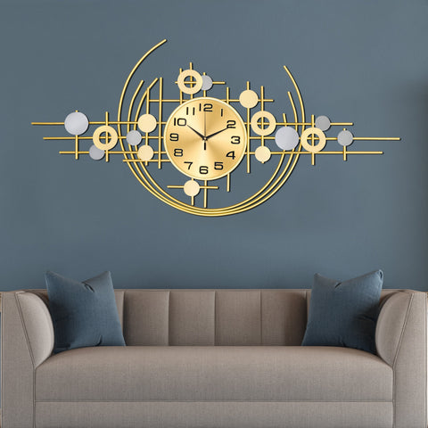 Timekeeper's Treasure Metal Wall Clock Panel