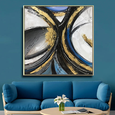 Vail Modern Art Hand painted Wall Painting