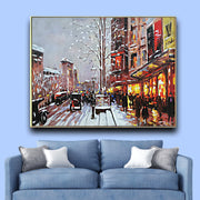 Paintings for Living Room | Hand Wall Paintings Online India | Dekor ...