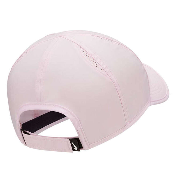 Nike Women's Featherlight Running Cap (One Size, Pink Glaze/Black) at   Women's Clothing store