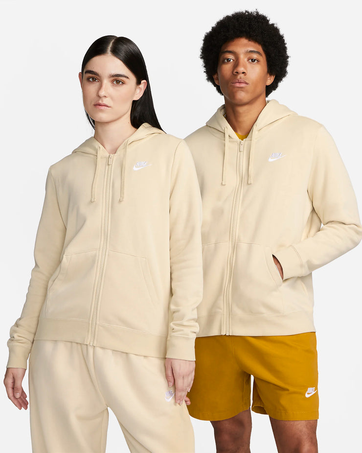 Nike Sportswear Club Fleece Full-Zip Hoodie - Sandrift – Fit & Folly