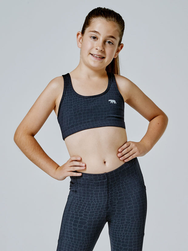 Shop Black Sports Leggings for Girls. Running BareBare Fit Tight.