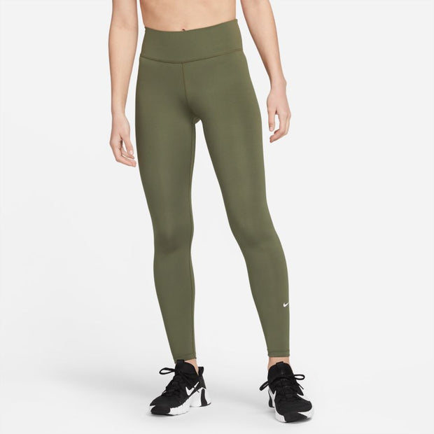 Women's Nike One Dri-Fit Mid-Rise Capri Leggings Black Size Small DD0245-010  for sale online