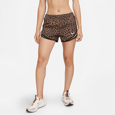 leopard print nike tempo shorts