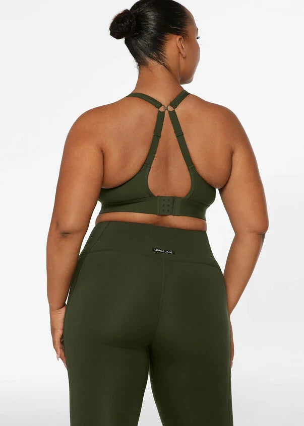 Undefeated Sports Bra, Green