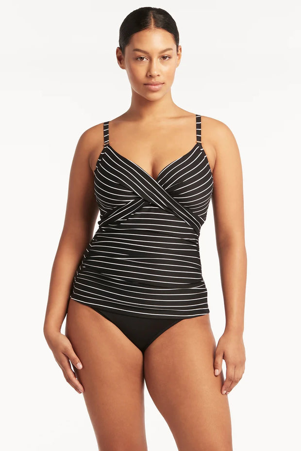 SILHOUETTE DD/E Wrap Tankini Seafolly