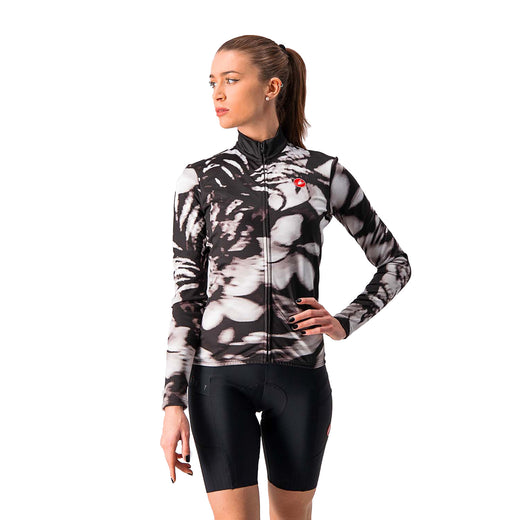 Castelli Unlimited Thermal Jersey - Black/ White