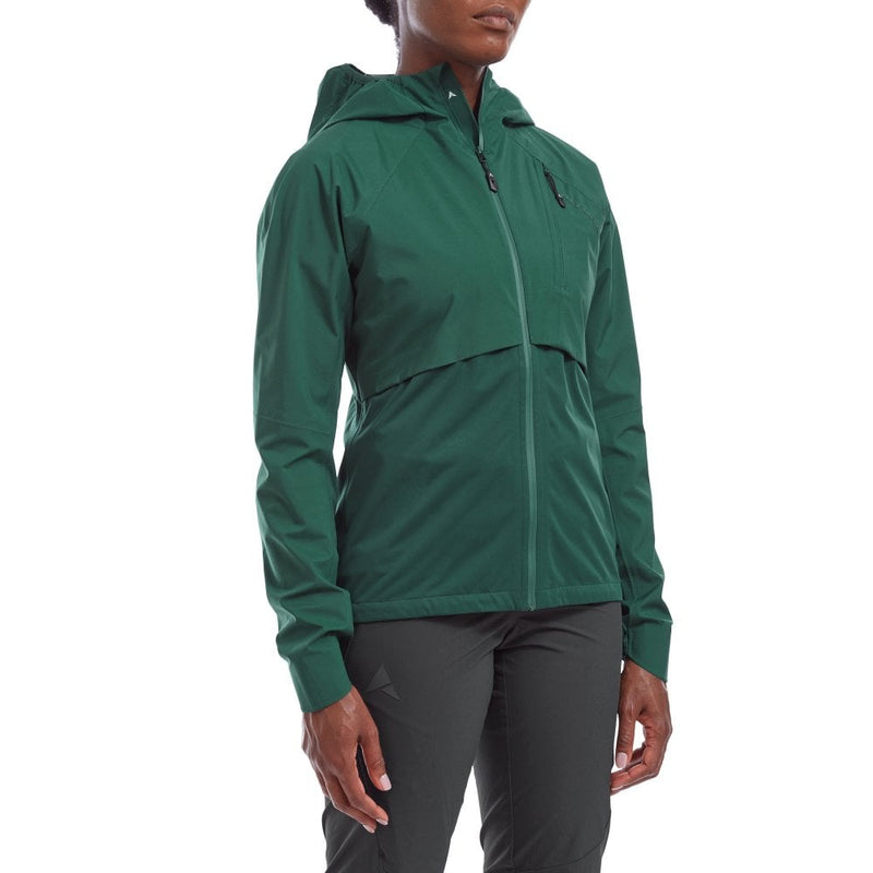 women's packable waterproof cycling jacket