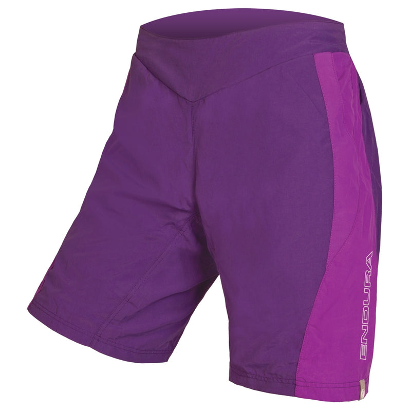 purple bike shorts