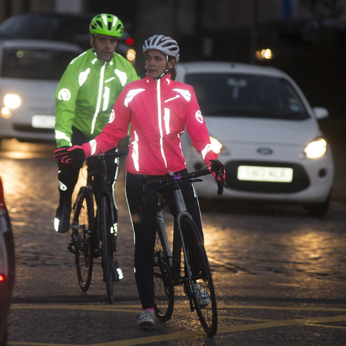 endura hi vis cycling jacket