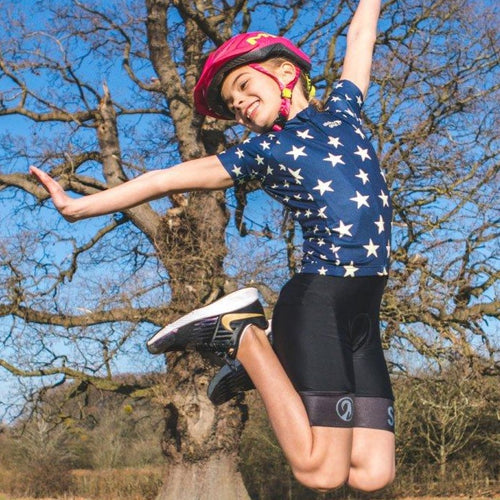 childrens cycling bib shorts