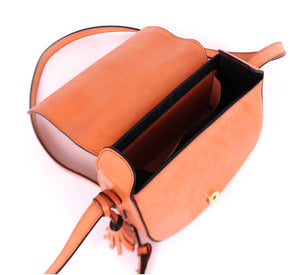 Bolsa tipo crossbody - Piel Cincelada