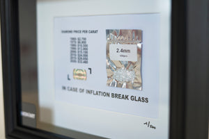 IN CASE OF INFLATION DIAMONDS FRAME