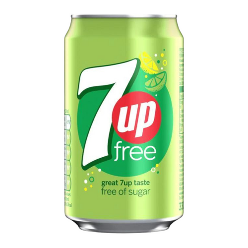 7up Zero Sugar 24x330ml Excl Statiegeld